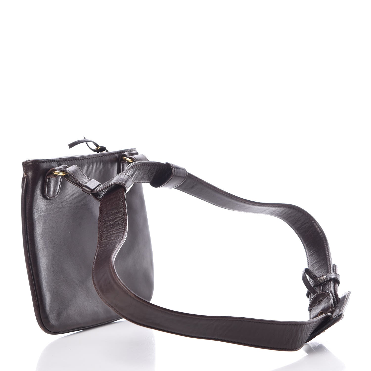 Chanel Lambskin Waist Belt Bag Brown 3 of 9
