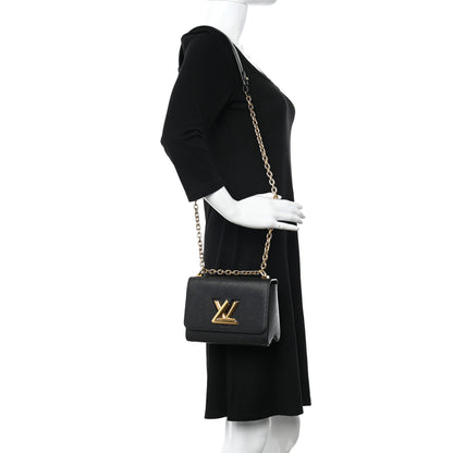 Louis Vuitton Epi Twist Shoulder Bag PM Black 2 of 10