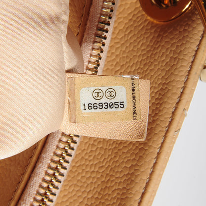 Chanel Caviar Quilted Grand Shopping Tote GST Beige 7 of 7