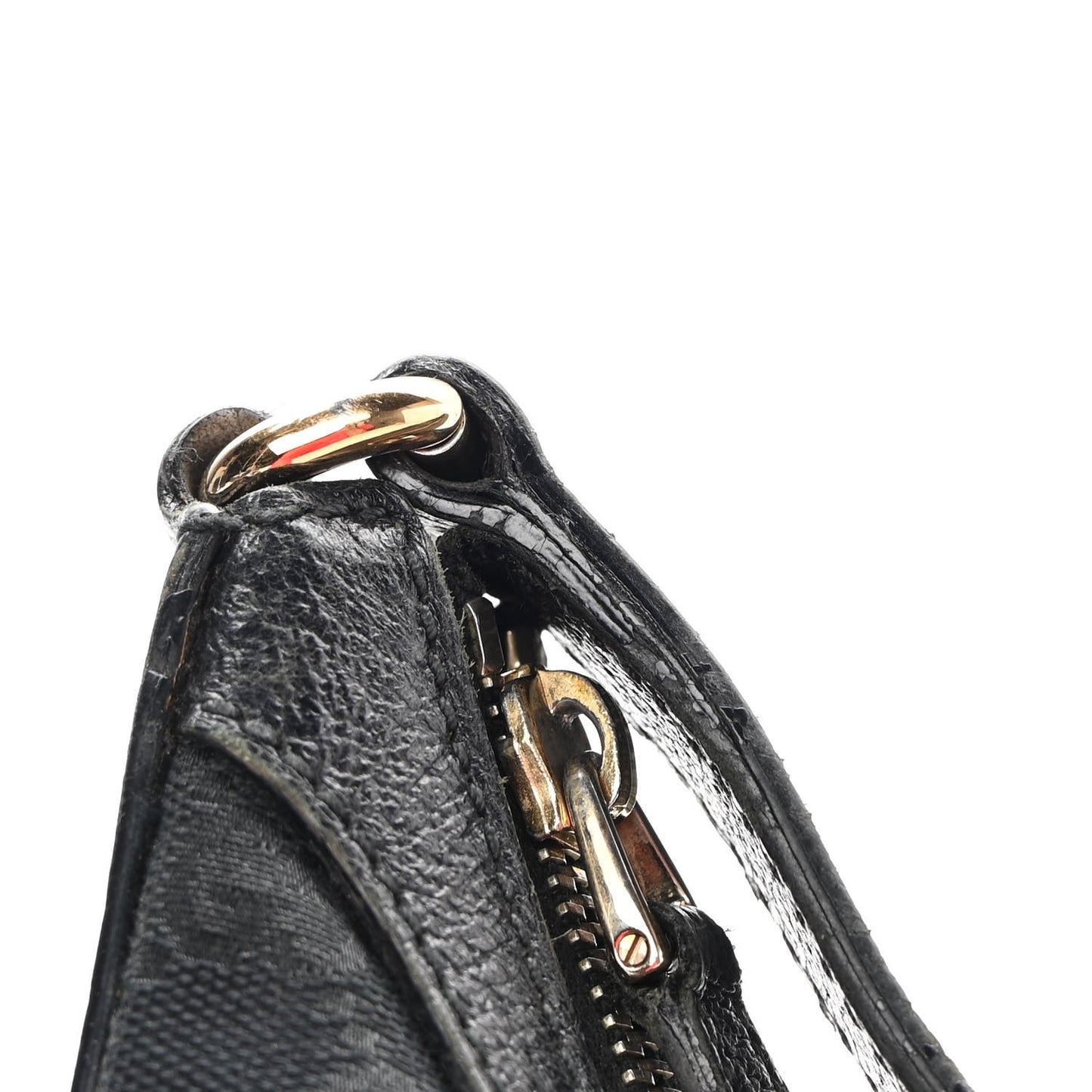 Monogram Small Charmy Hobo Black