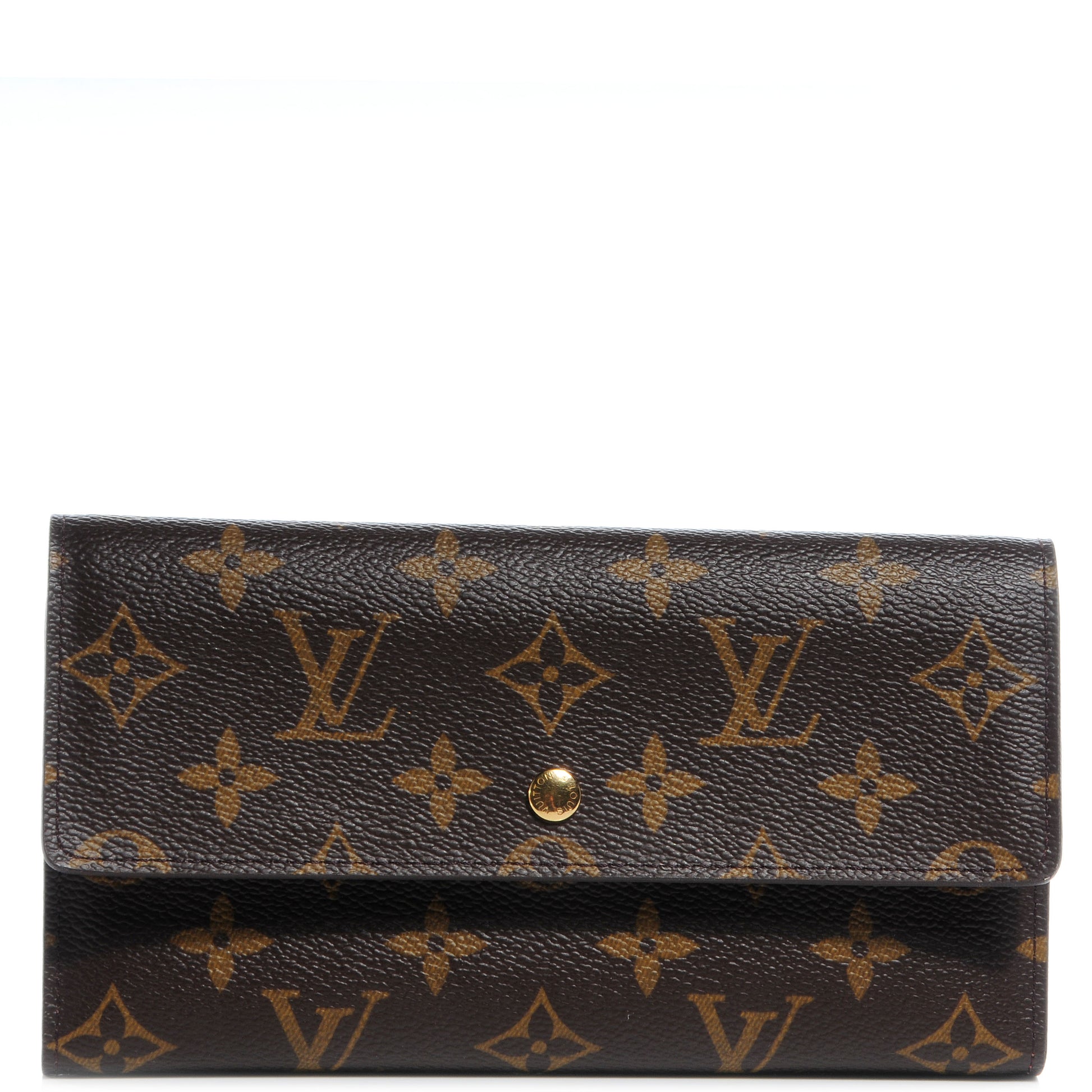 Louis Vuitton Monogram Porte Tresor International Wallet 1 of 8