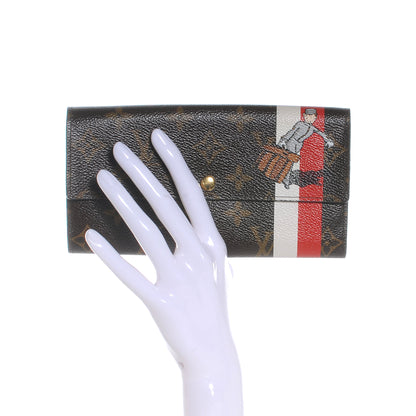 Louis Vuitton Monogram Groom Sarah Wallet 2 of 8
