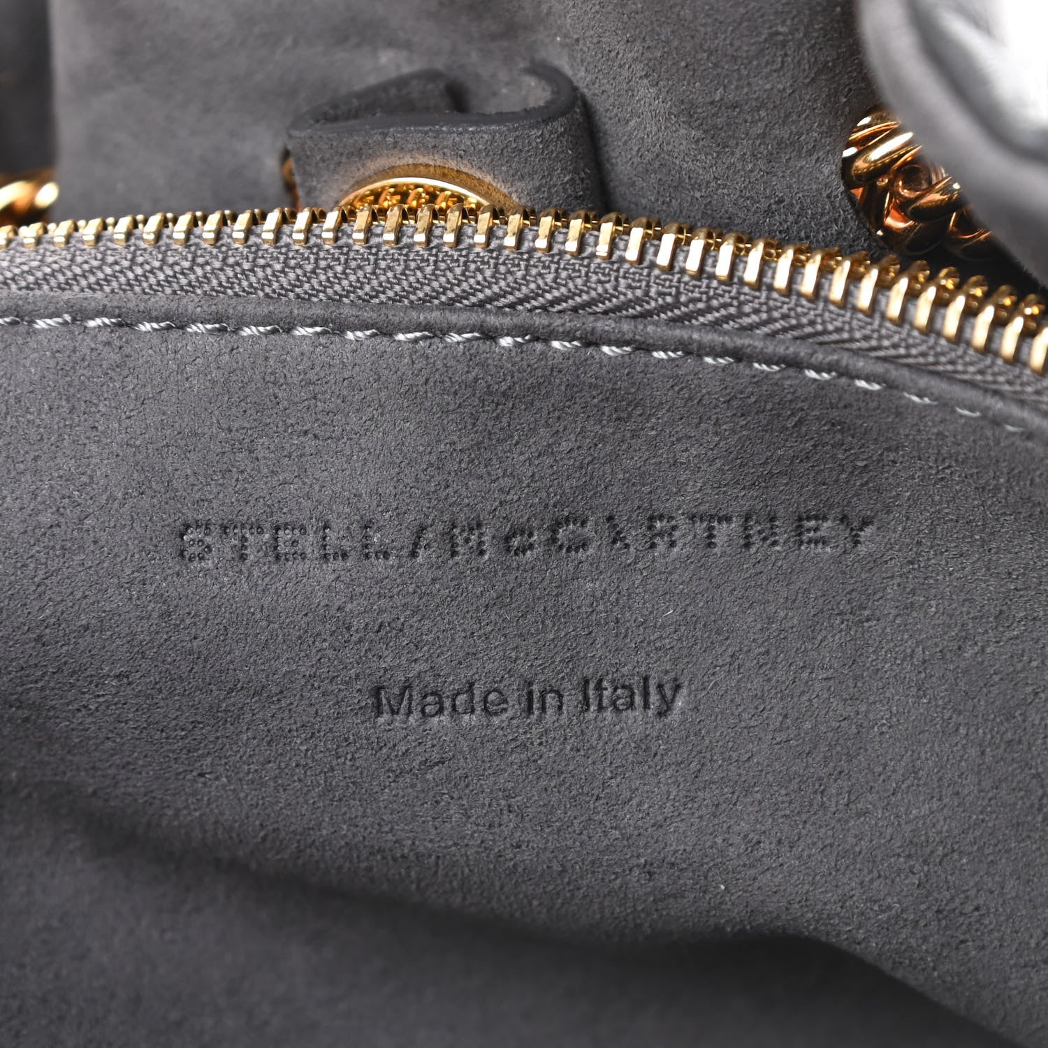 Stella McCartney Eco Alter Nappa Small Noma Soft Bucket Bag Grey 6 of 13