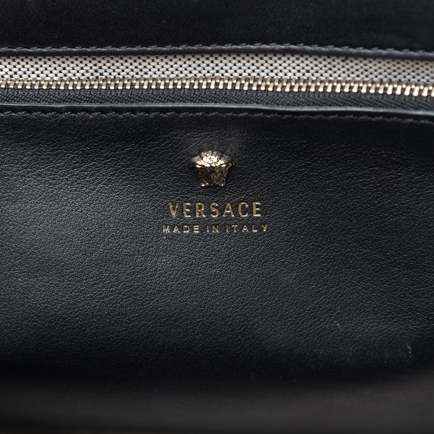 Calfskin Medium Palazzo Empire Bag Black