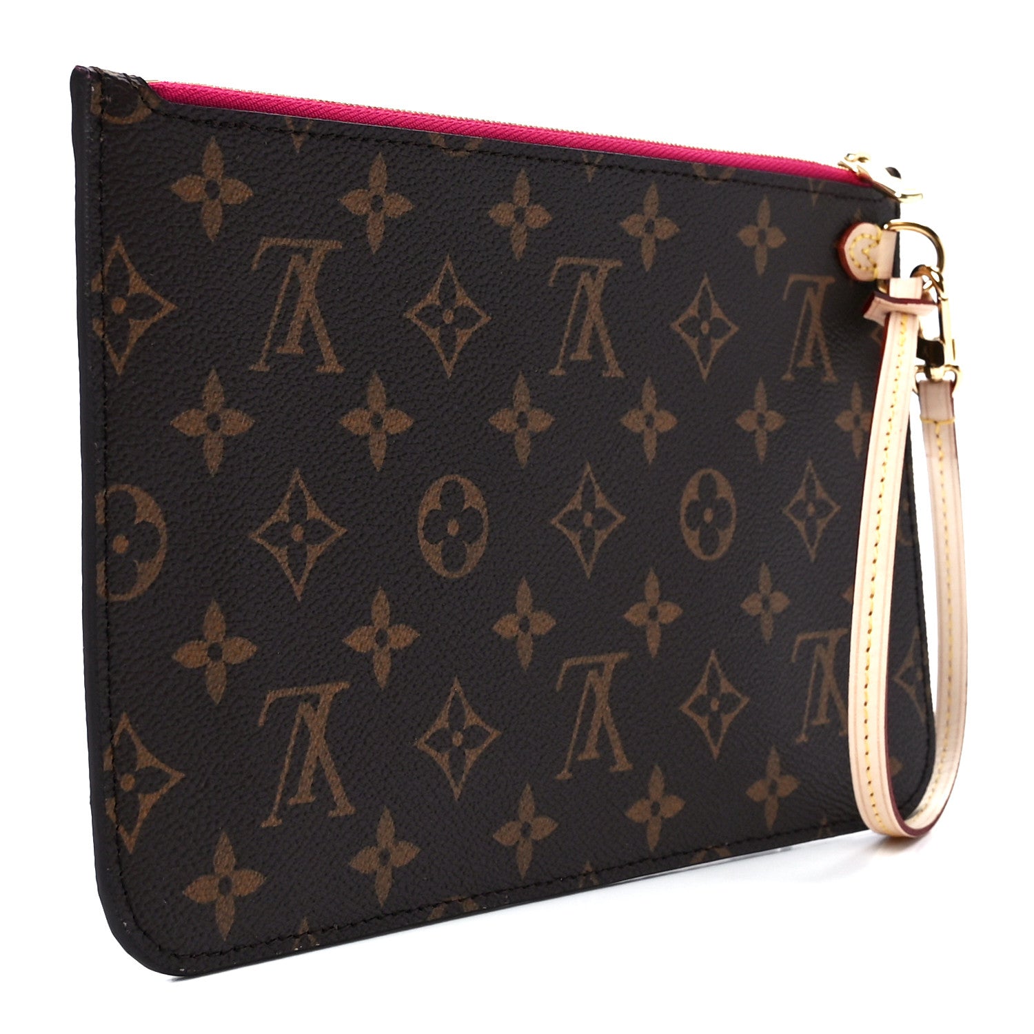 Louis Vuitton Monogram Neverfull MM GM Pochette Pivoine 3 of 10