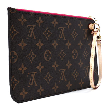 Louis Vuitton Monogram Neverfull MM GM Pochette Pivoine 3 of 10