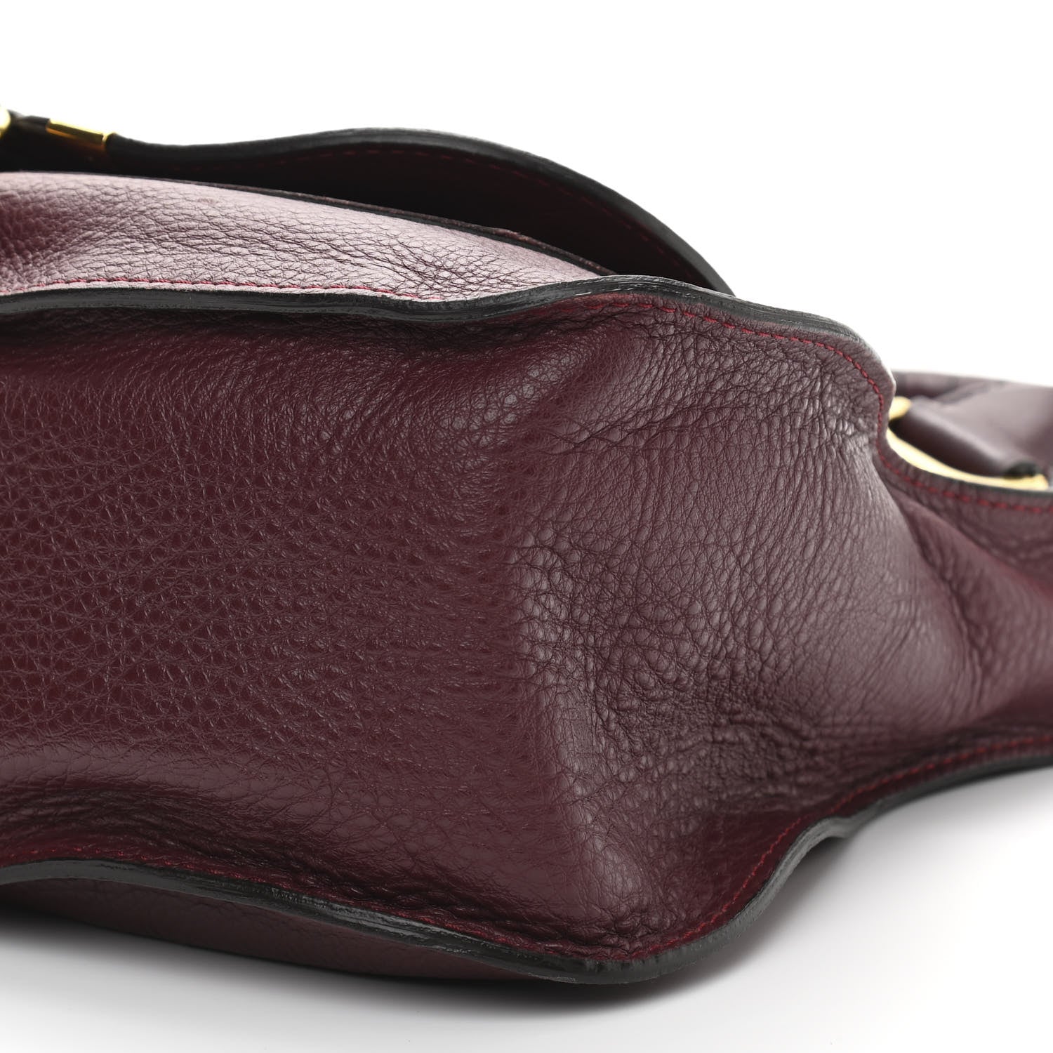 Chloe Calfskin Medium Marcie Satchel Dark Velvet 9 of 11