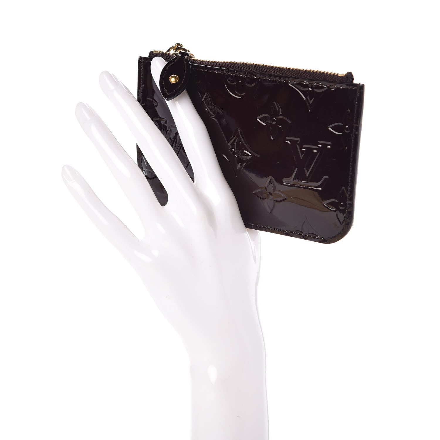 Louis Vuitton Vernis Key Pouch Amarante 2 of 6