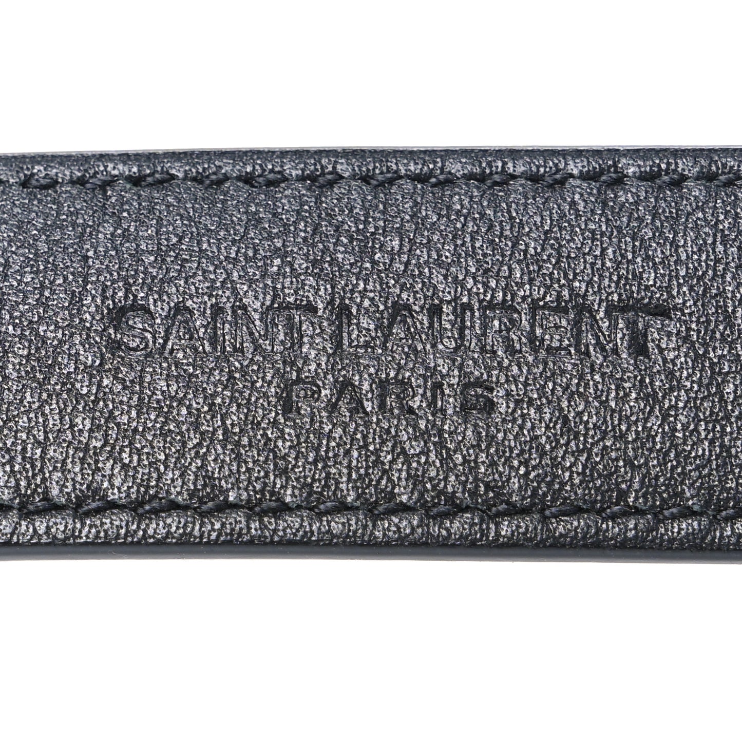 Smooth Calfskin Monogram Square Buckle Belt 85 34 Black