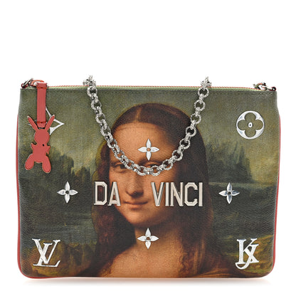 Louis Vuitton Masters Da Vinci Pochette Clutch Corail 1 of 10