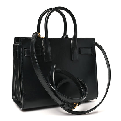 Saint Laurent Calfskin Nano Sac De Jour Black 3 of 10