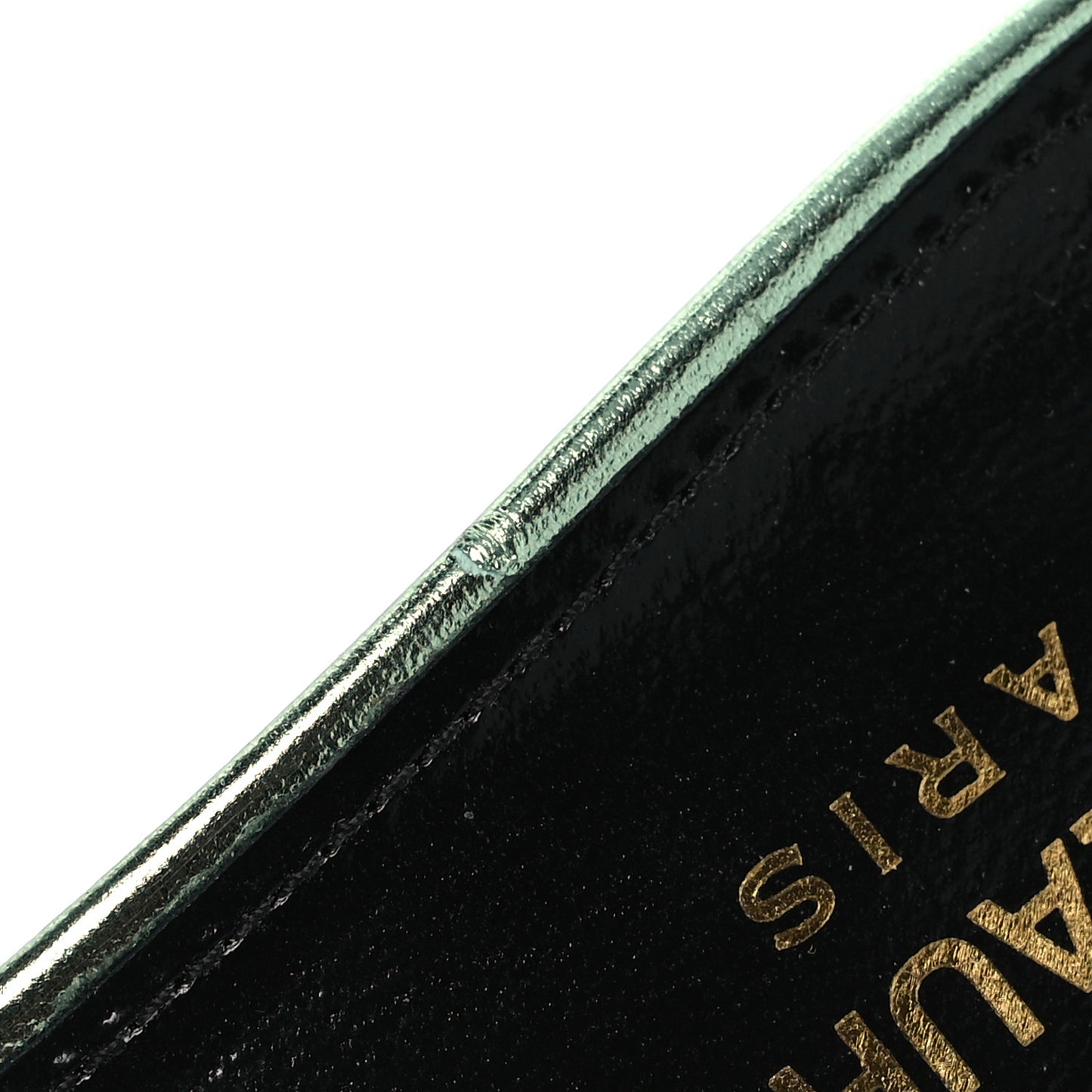 Metallic Nappa La 16 Mule Sandals 40 Green