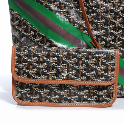 Goyard Goyardine Saint Louis PM Black Gold 5 of 9