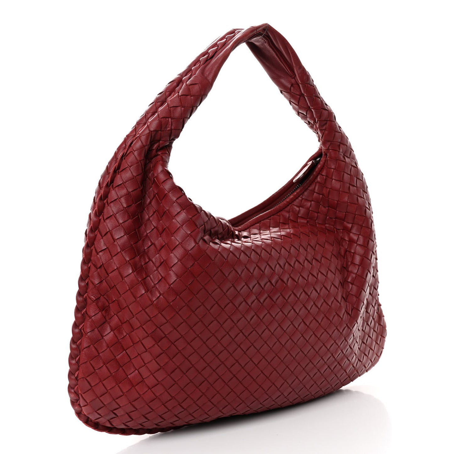 Nappa Intrecciato Medium Veneta Hobo Eclipse