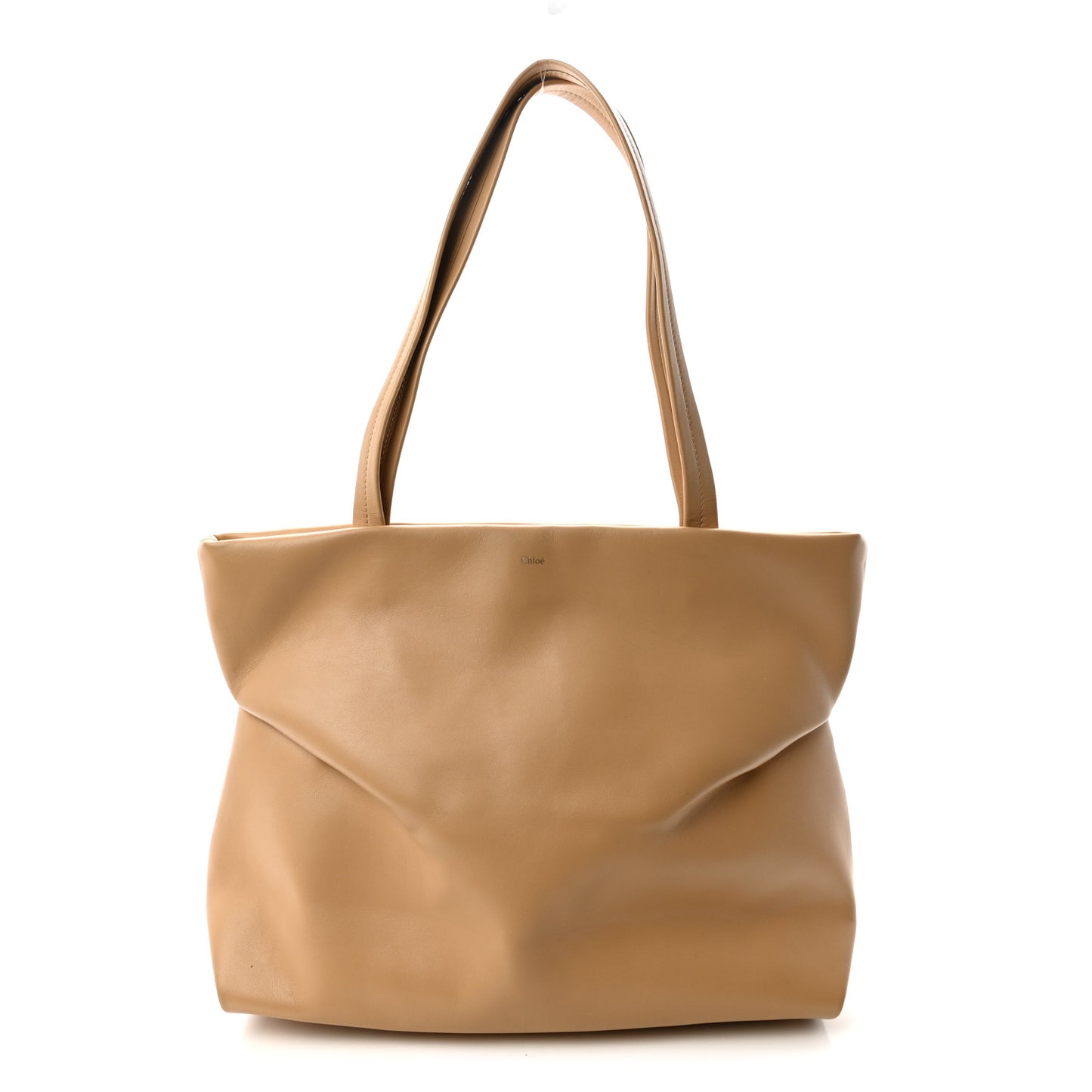 Calfskin Judy East West Tote Soft Tan