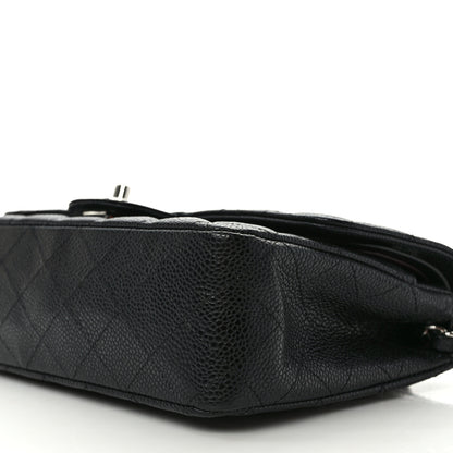 Chanel Caviar Quilted Medium Double Flap Black 9 of 9