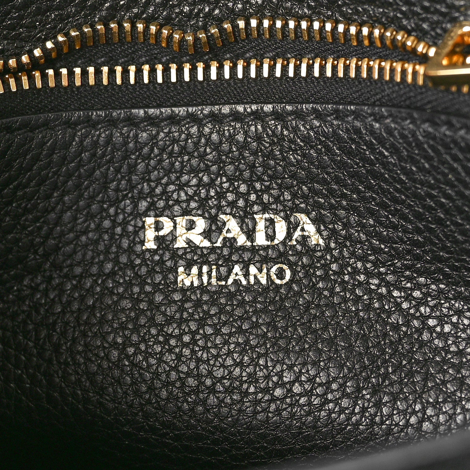 Prada Vitello Daino Double Strap Flap Crossbody Black 5 of 8