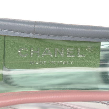Chanel Lambskin PVC Quilted Mini Coco Splash Flap Blue Green 8 of 15
