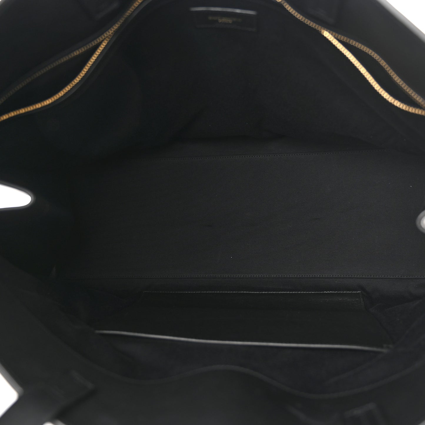 Calfskin Large Manhattan Shopper Tote Black