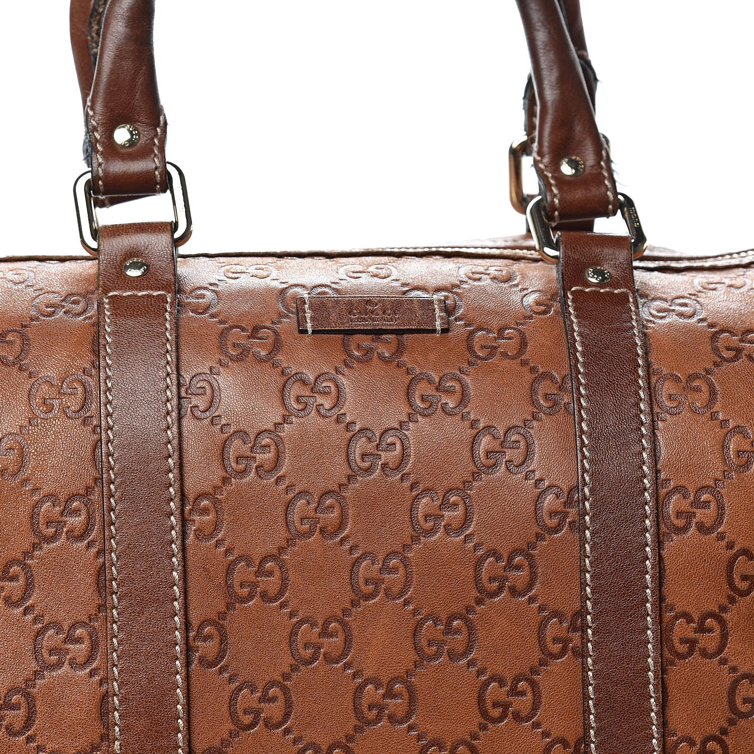 Gucci Guccissima Medium Joy Boston Brown 10 of 16
