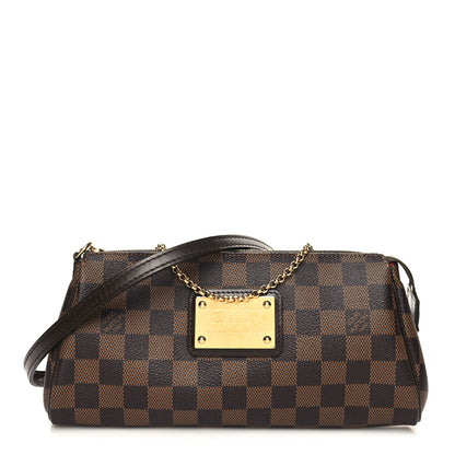 Louis Vuitton Damier Ebene Eva Clutch 1 of 10