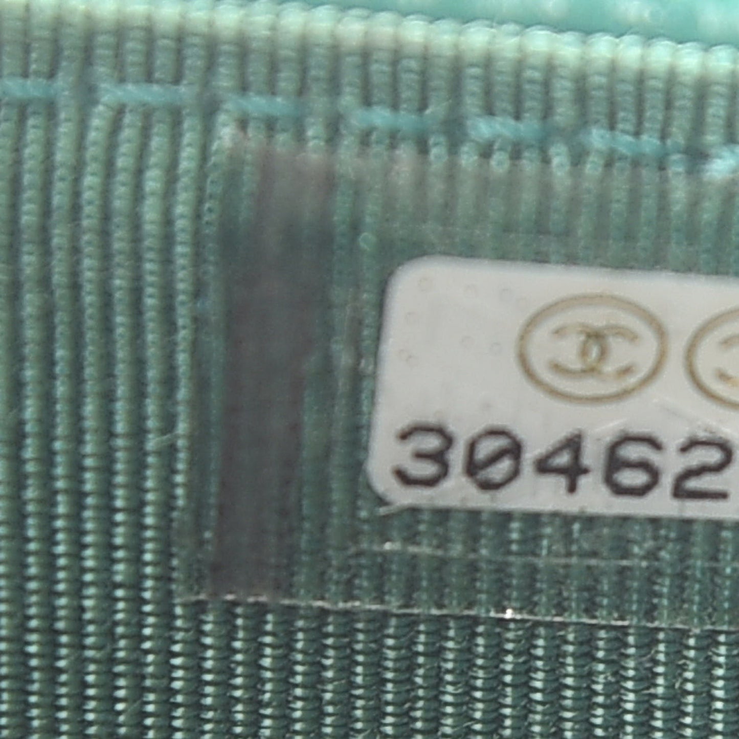 Caviar Quilted Flap Card Holder Wallet Green