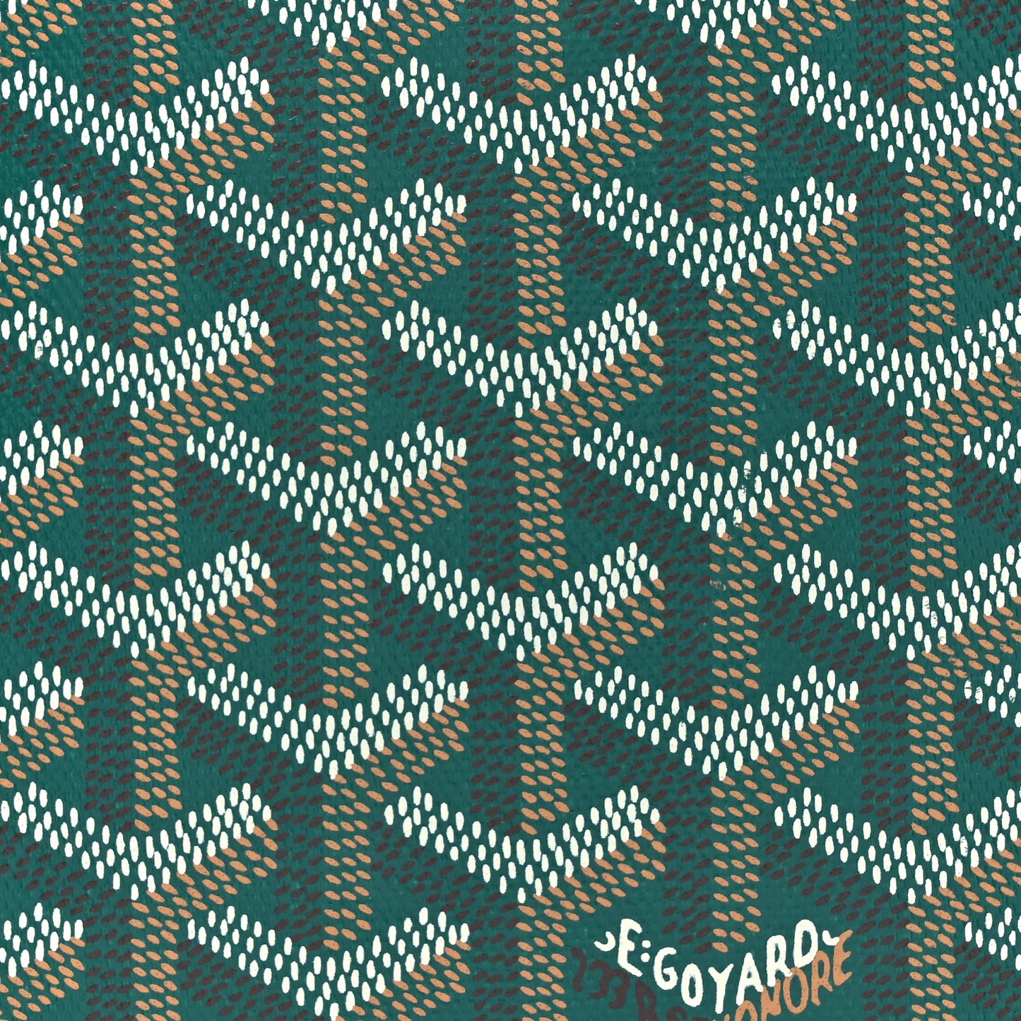 Goyardine Artois MM Green