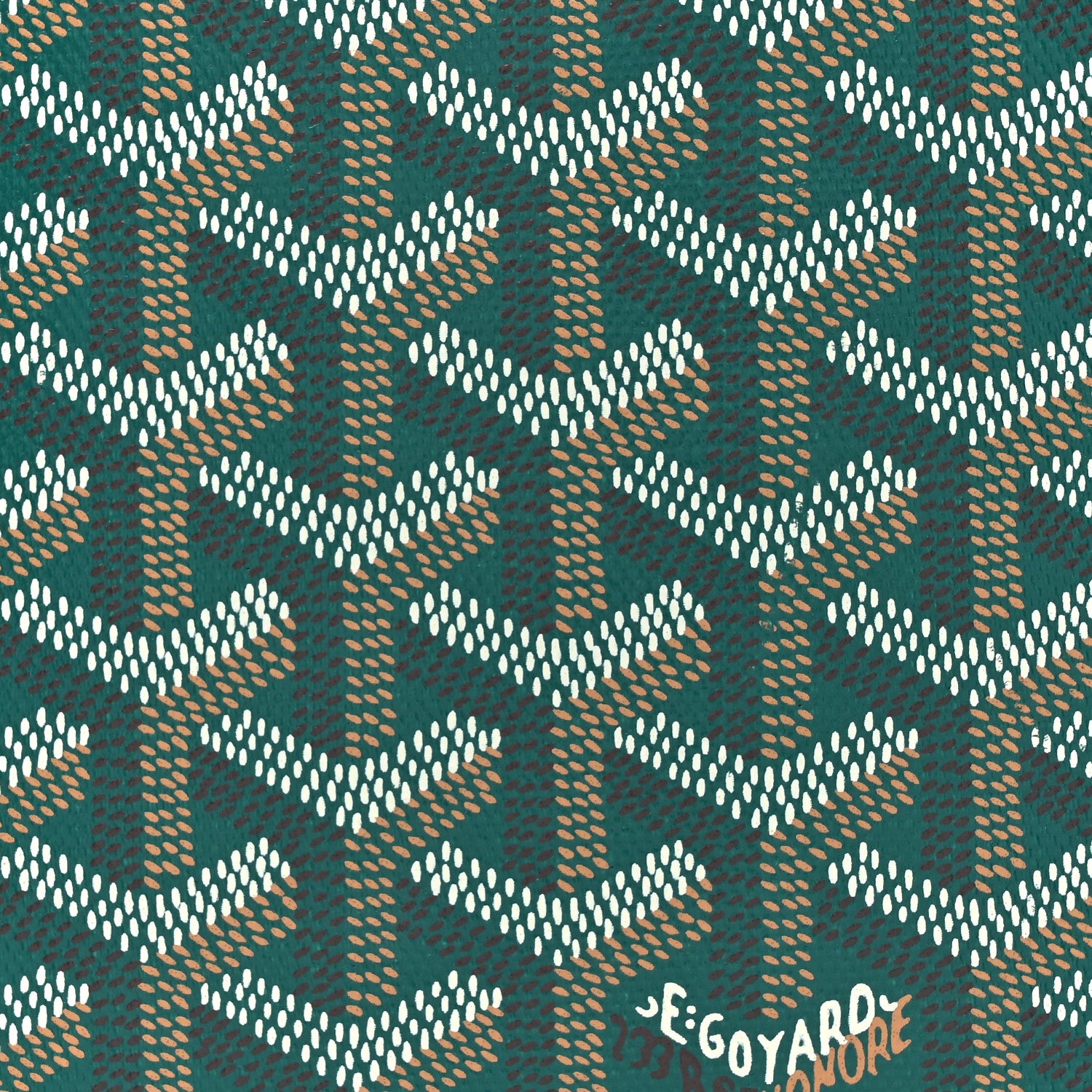 Goyard Goyardine Artois MM Green 8 of 12