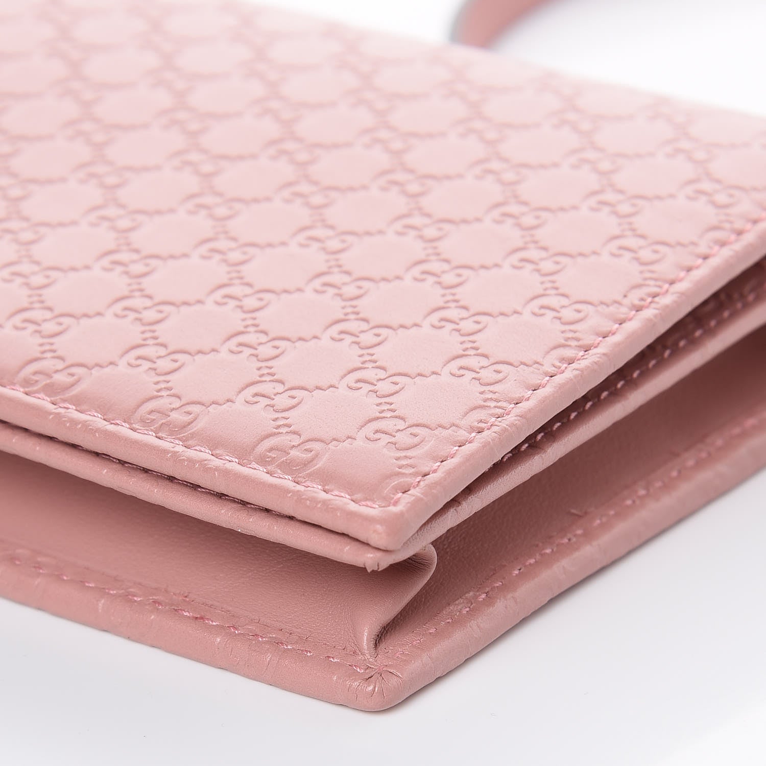 Gucci Microguccissima Crossbody Wallet Soft Pink 8 of 10