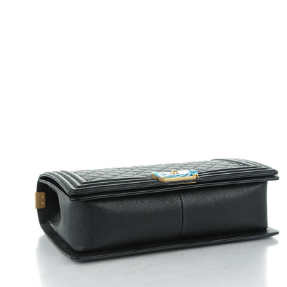 Chanel Caviar Quilted New Medium Boy Flap Black 4 of 8