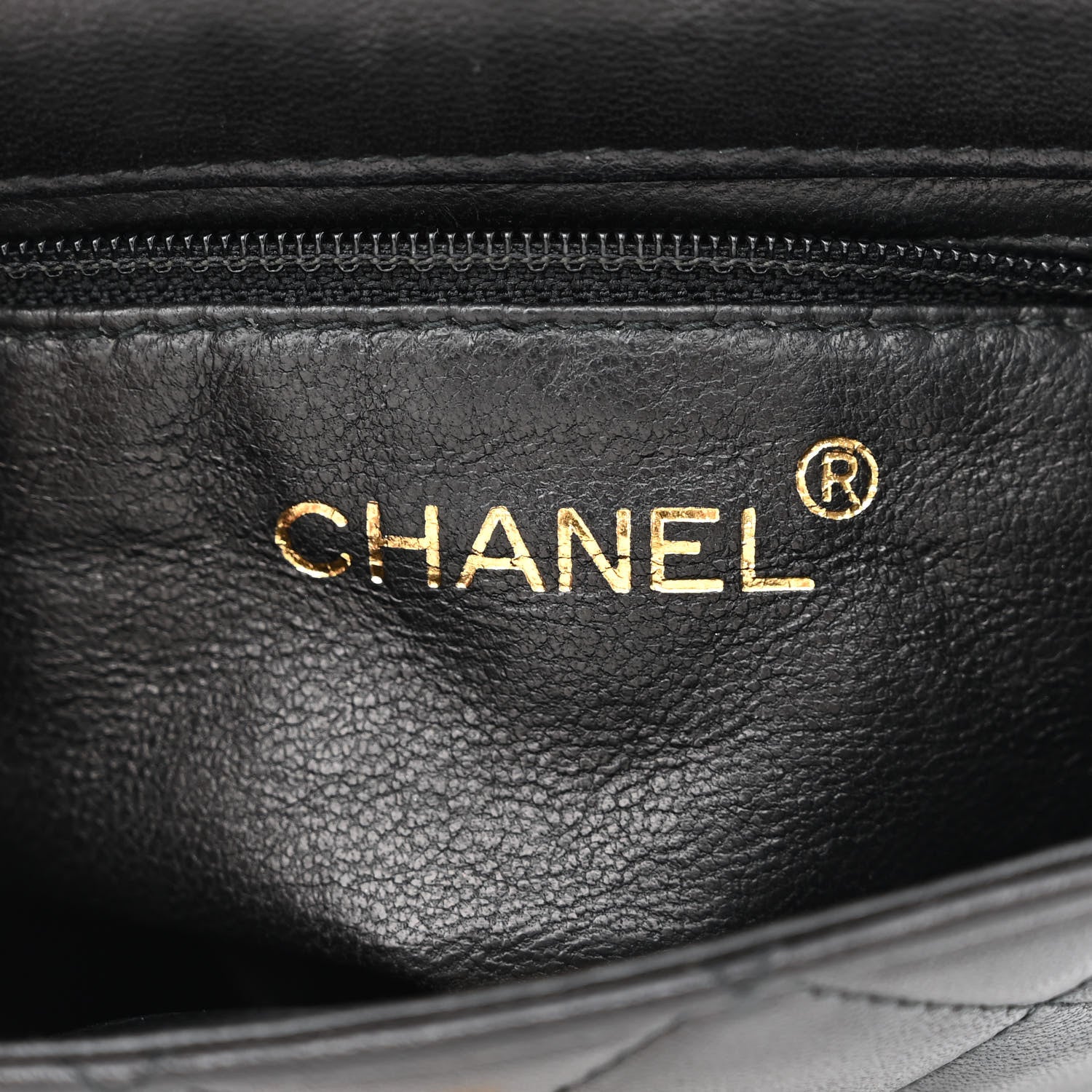 Chanel Lambskin Quilted Mini Flap Waist Belt Bag Black 6 of 11