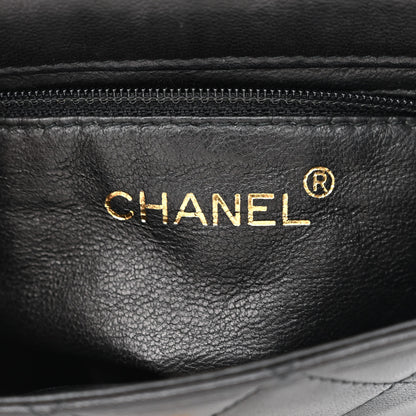 Chanel Lambskin Quilted Mini Flap Waist Belt Bag Black 6 of 11