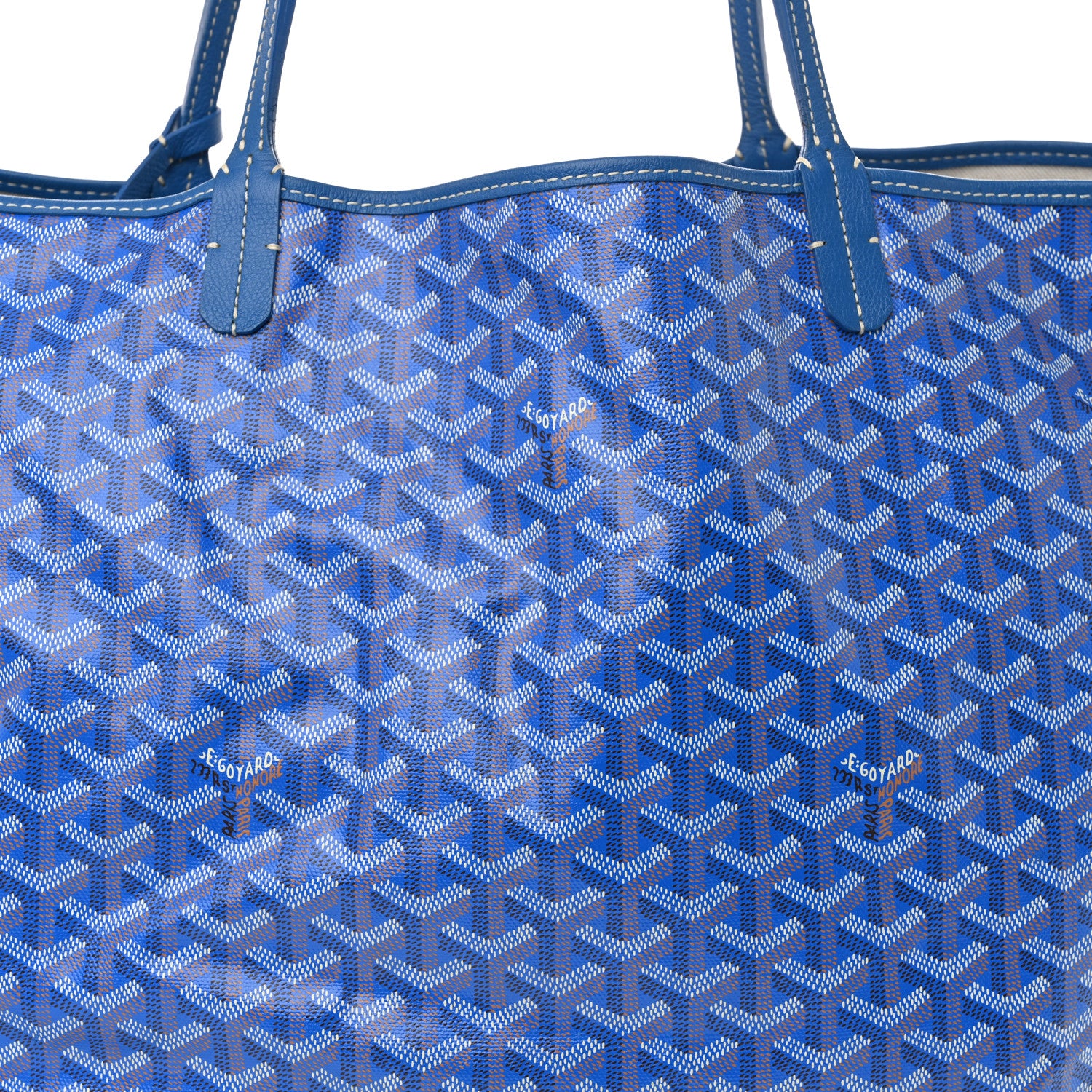 Goyard Goyardine Saint Louis GM Sky Blue 9 of 16