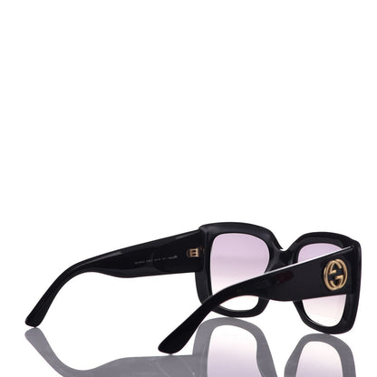 Gucci Acetate Square Frame Sunglasses GG3814/S Black 4 of 8