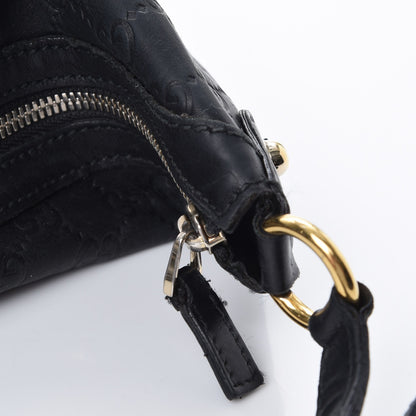 Gucci Guccissima Studded Large Biba Hobo Black 5 of 11