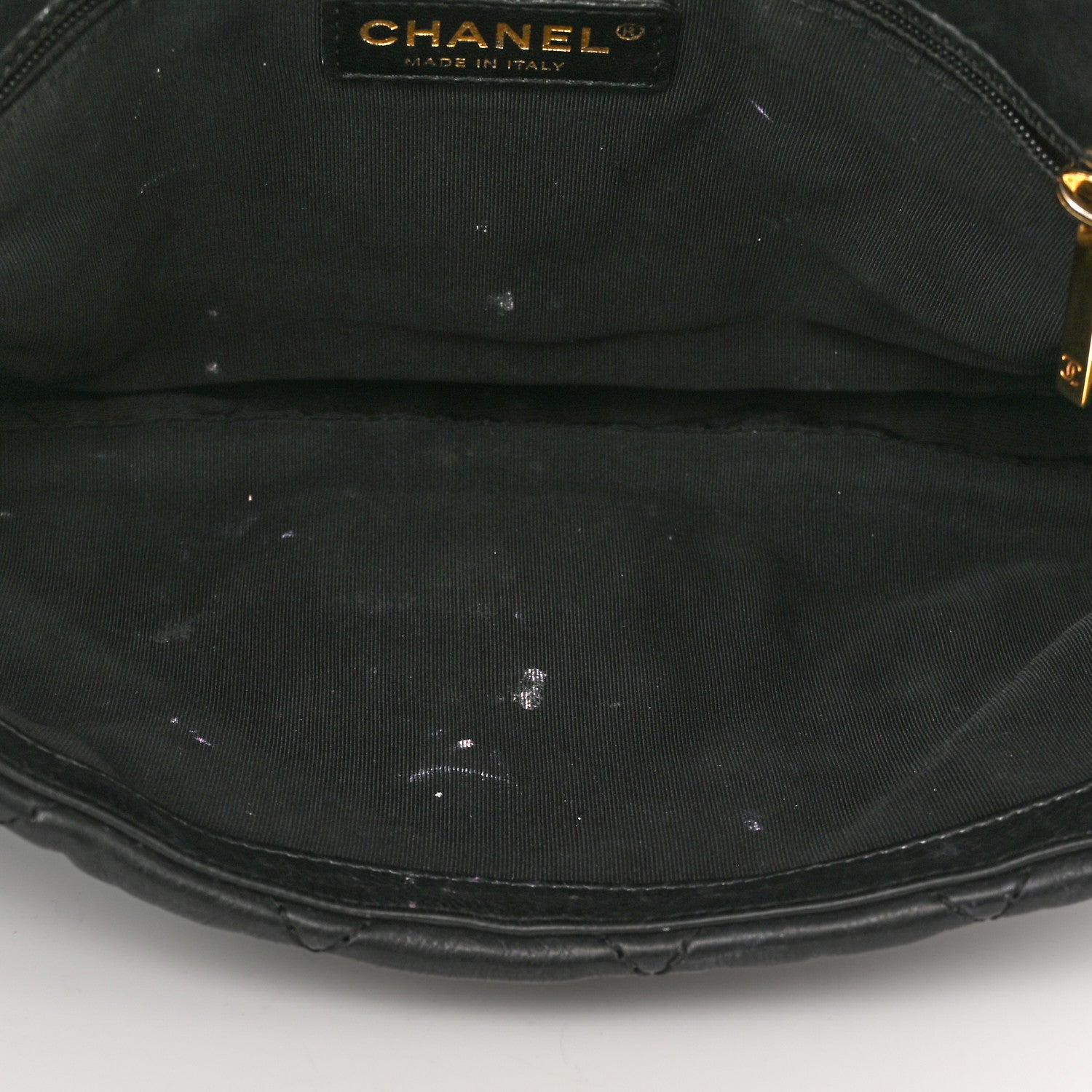 Chanel Calfskin Quilted Medium Chain Me Flap Black 13 of 14