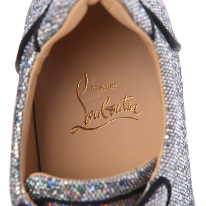Christian Louboutin Seava Glitter Disco Ball Flat Sneakers 36.5 Multicolor 8 of 9