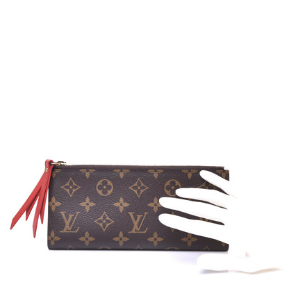 Louis Vuitton Monogram Adele Wallet Coquelicot 2 of 10