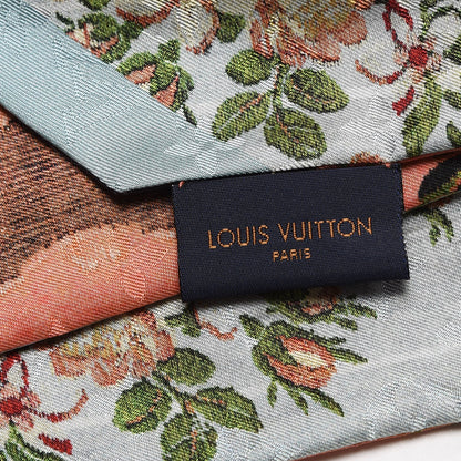 Louis Vuitton Silk Monogram Flowers XVIII BB Bandeau 3 of 4
