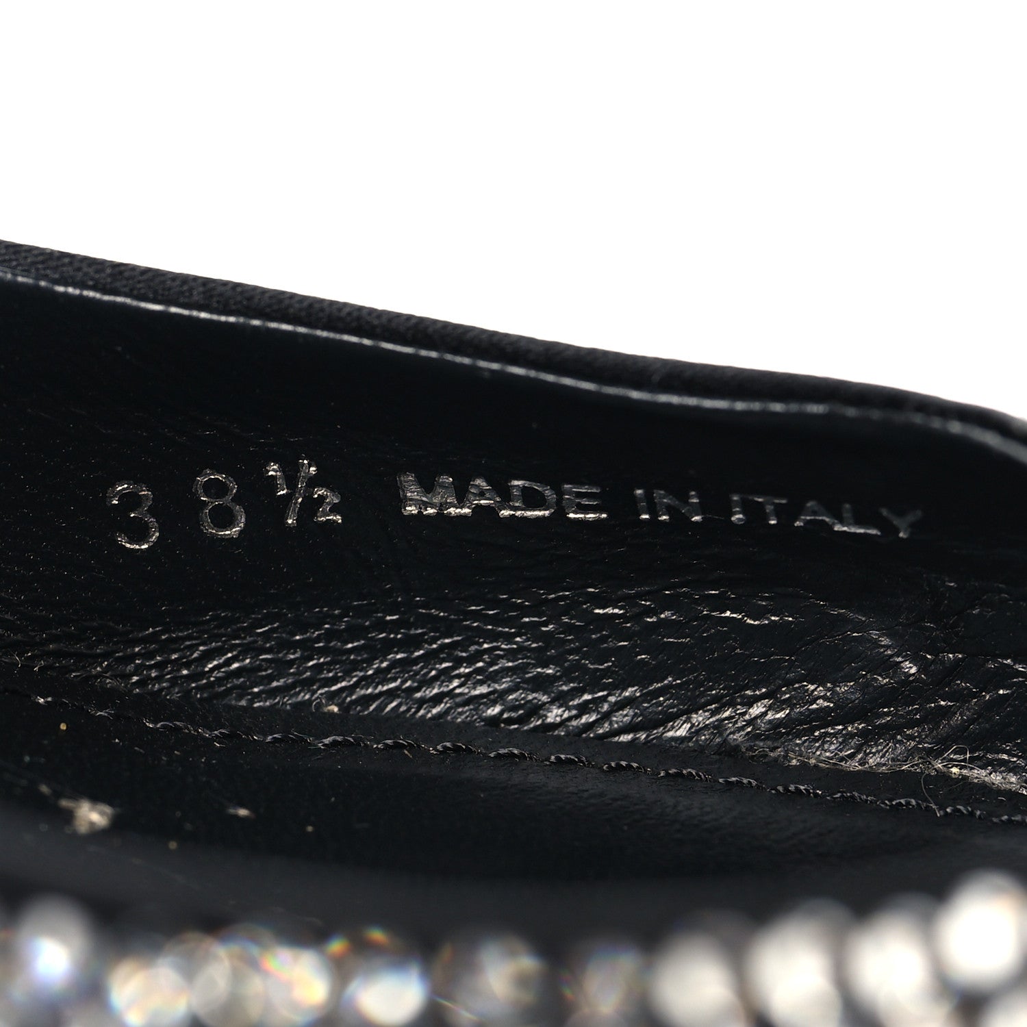 Prada Satin Crystal Logo 45mm Slingback Pumps 38.5 Cristal 10 of 11