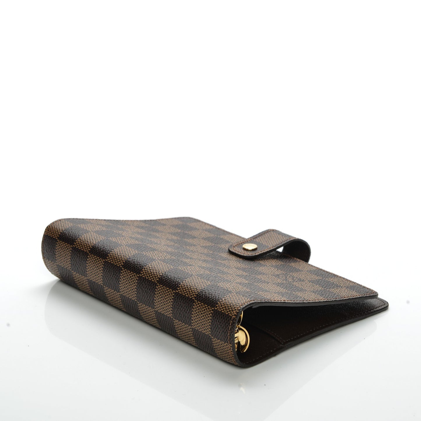 Damier Ebene Medium Ring Agenda Cover