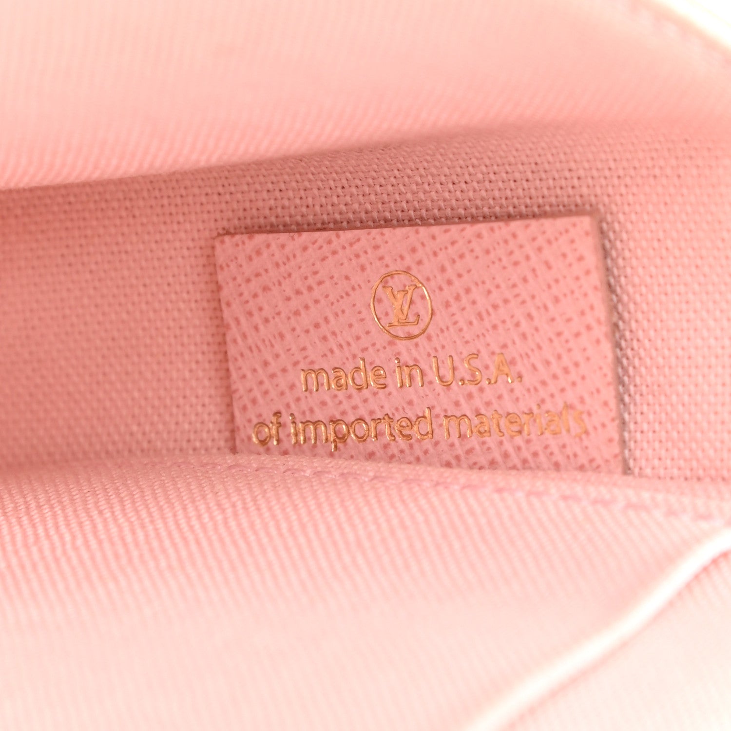 Louis Vuitton Damier Azur Pochette Felicie Chain Wallet Rose Ballerine 8 of 14