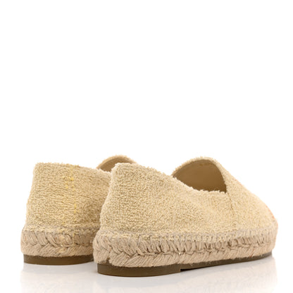 Chanel Fabric CC Espadrilles 40 Ecru Light Beige 4 of 8
