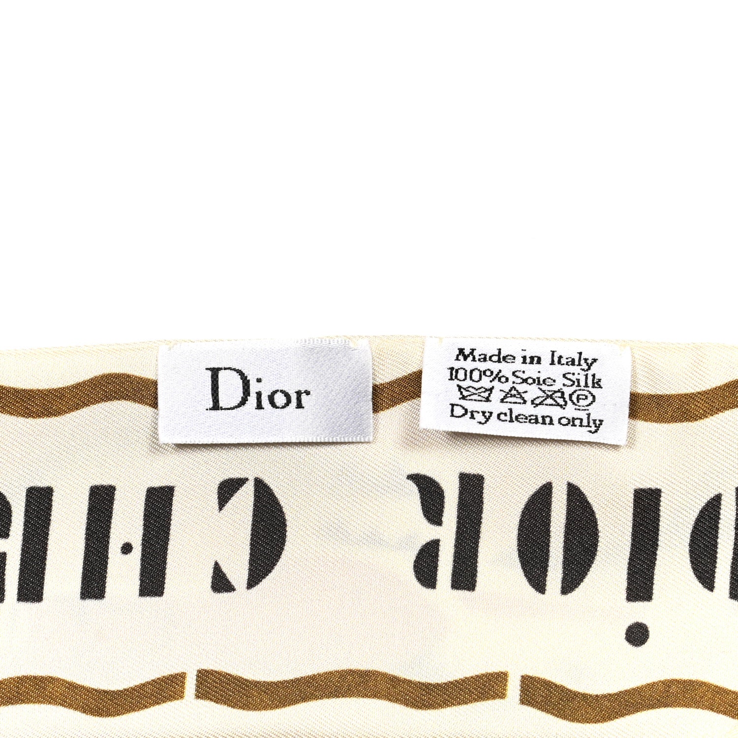 Christian Dior Silk Le Mythe De Daphne Mitzah Scarf Rose 3 of 3