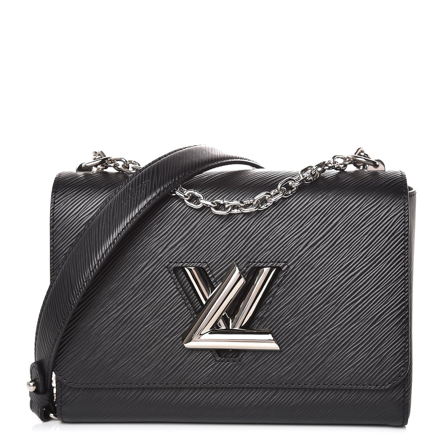 Epi Twist Shoulder Bag MM Black
