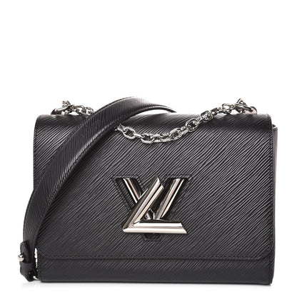 Louis Vuitton Epi Twist Shoulder Bag MM Black 1 of 9