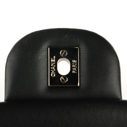Chanel Patent Quilted Jumbo Double Flap Black 6 of 8