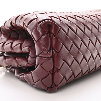 Bottega Veneta Nappa Intrecciato Teen The Lauren 1980 Clutch With Chain Barolo 8 of 9