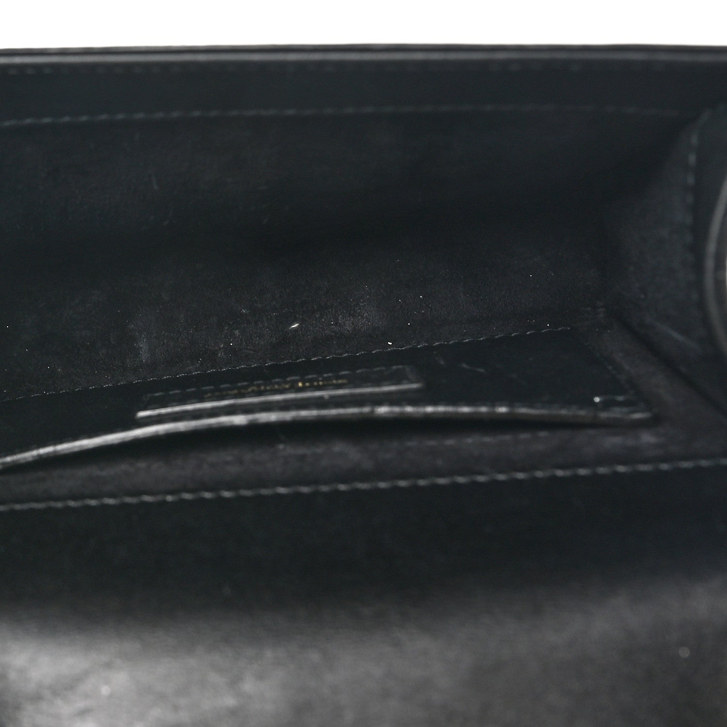 Saint Laurent Calfskin Small Classic Monogram Kate Tassel Satchel Black 5 of 10