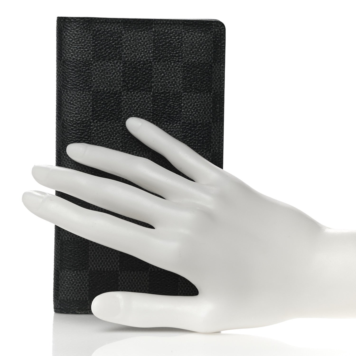 Louis Vuitton Damier Graphite Checkbook Cover Wallet 2 of 9